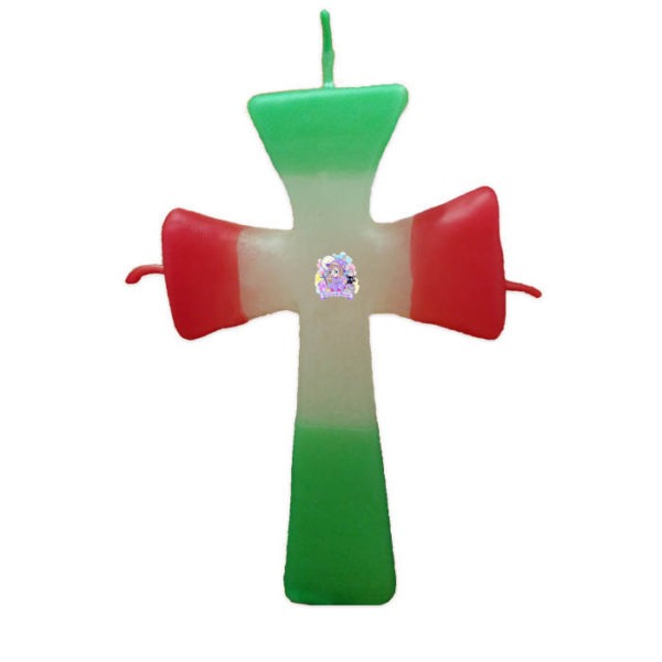 Figura de cera cruz de san Jorge