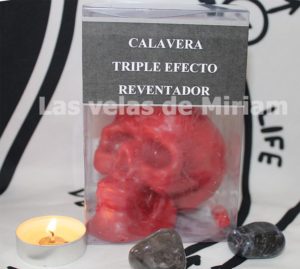 Ritual Calavera Roja Triple Efecto Reventador