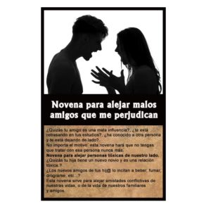 Novena para alejar personas tóxicas