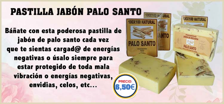 Pastilla jabón palo santo